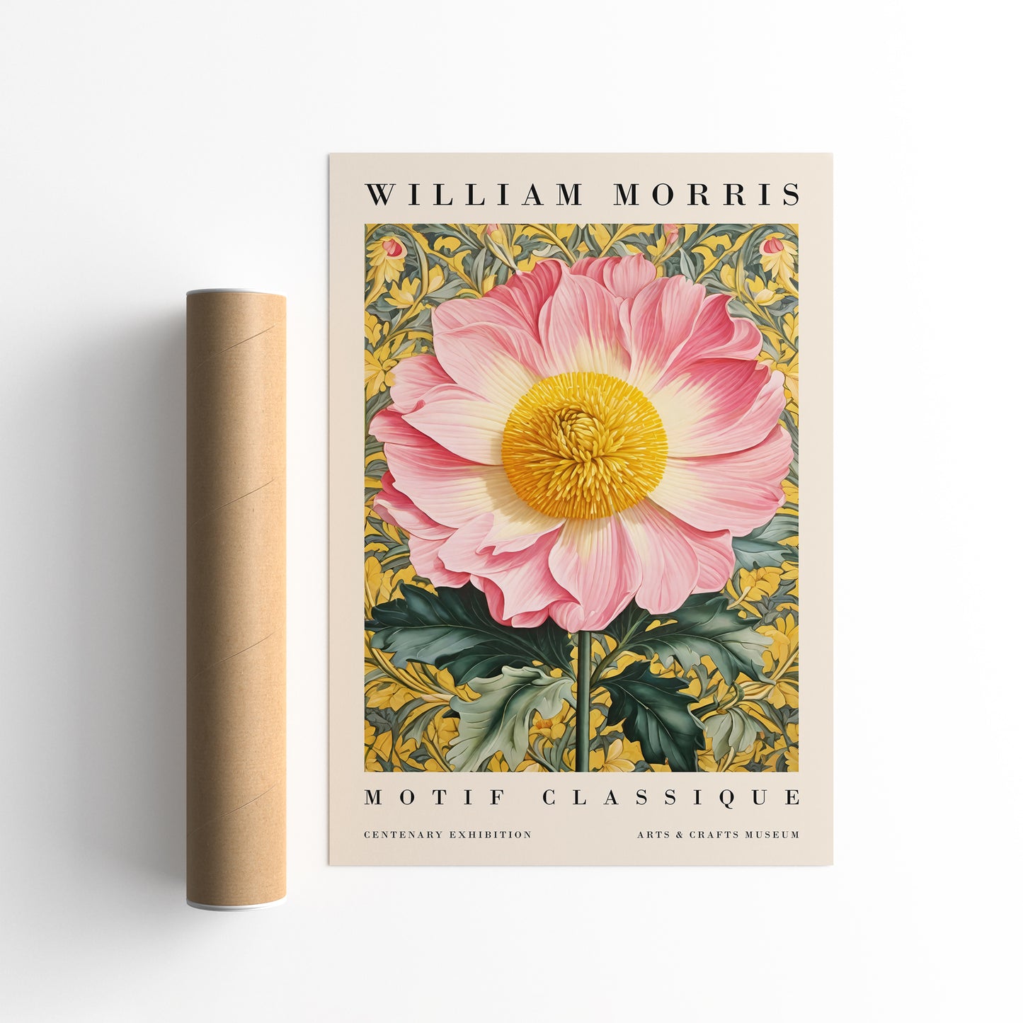 Botanical Elegance: William Morris Poster