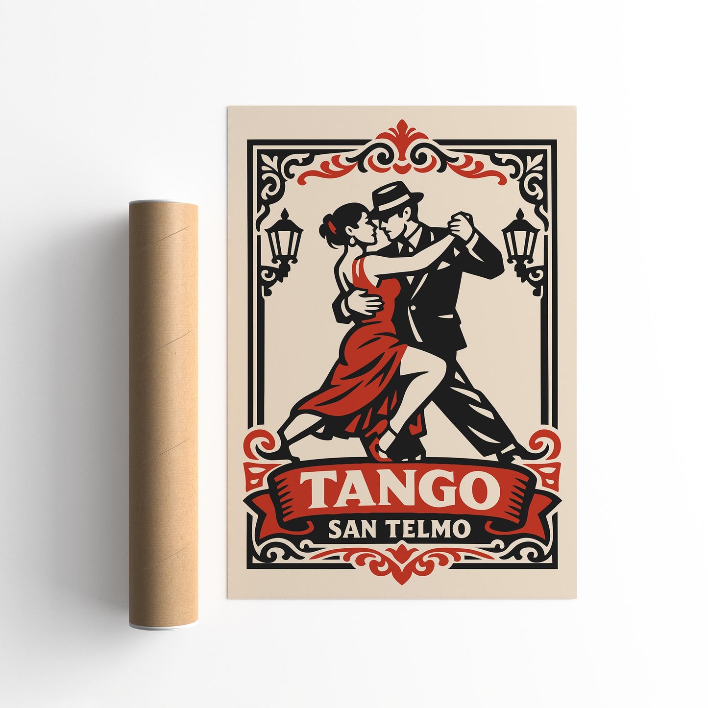 Tango San Telmo Poster