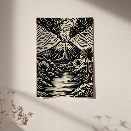 Etna Sicily Poster - Etna Volcano Wall Art