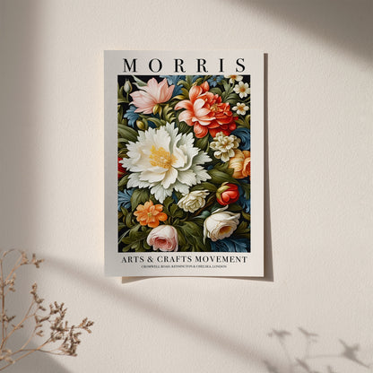 William Morris Vintage Floral Poster