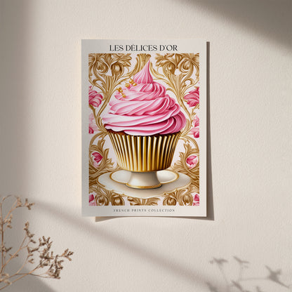 Artisanal Pastries Poster: Gourmet Bakery Art Print