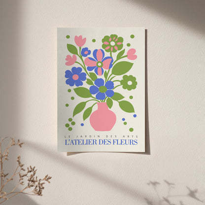 Cute French Botanical Wall Art