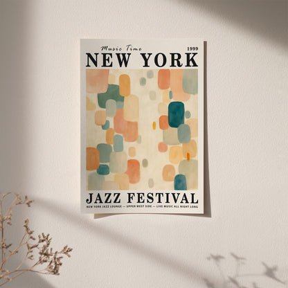 Music Time New York Jazz Festival Poster