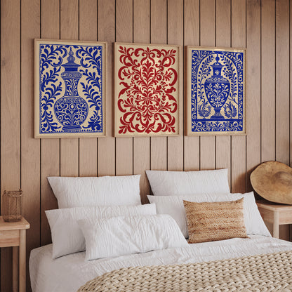 Classical Greek Wall Art – Ancient Vase Illustration