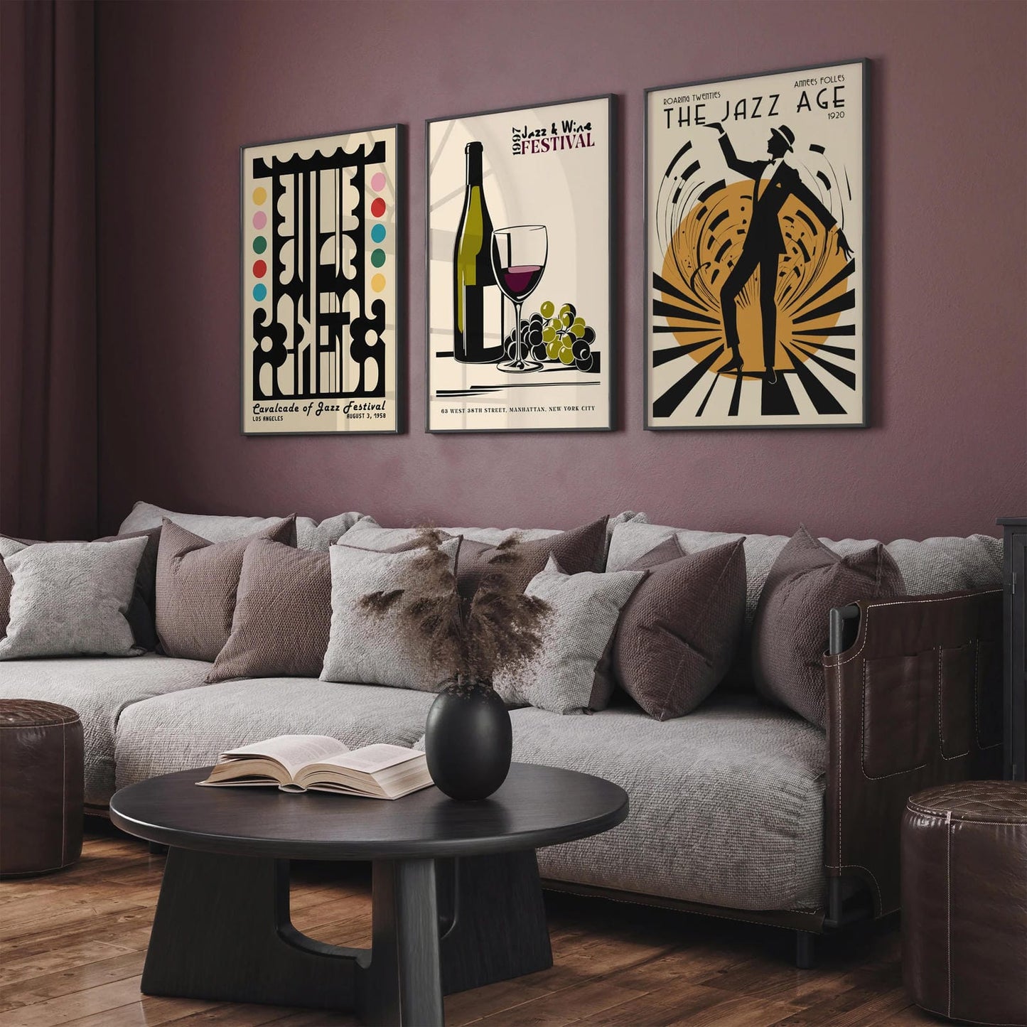 Jazz Age Music Poster – Vintage 1920s Wall Art