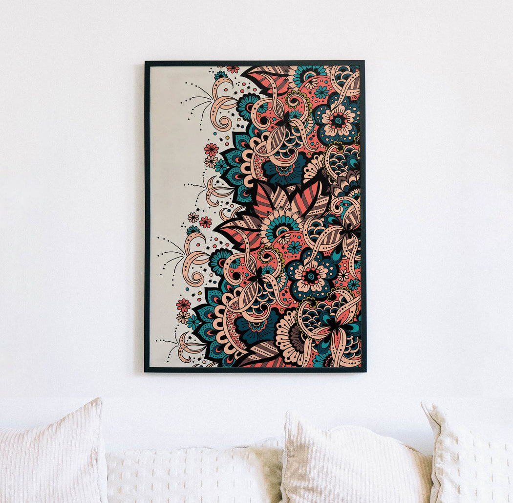 Moroccan Floral Print