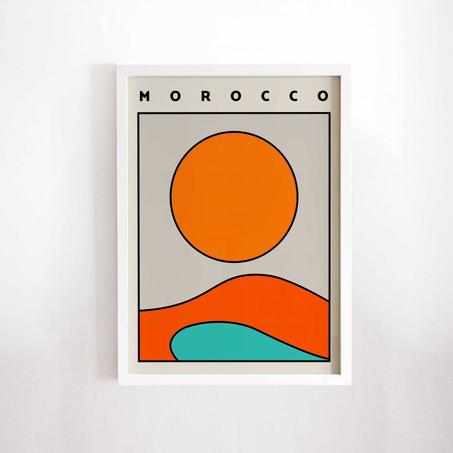 Morocco Art Poster