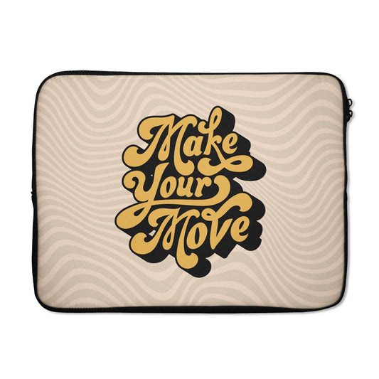 Make Your Move - Groovy MacBook Sleeve - HypeSheriff Europe