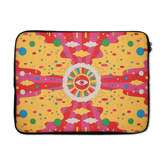 Psychedelic Grooby Laptop Sleeve - HypeSheriff Europe