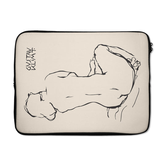 G. Klimt Vintage Drawing Laptop Sleeve