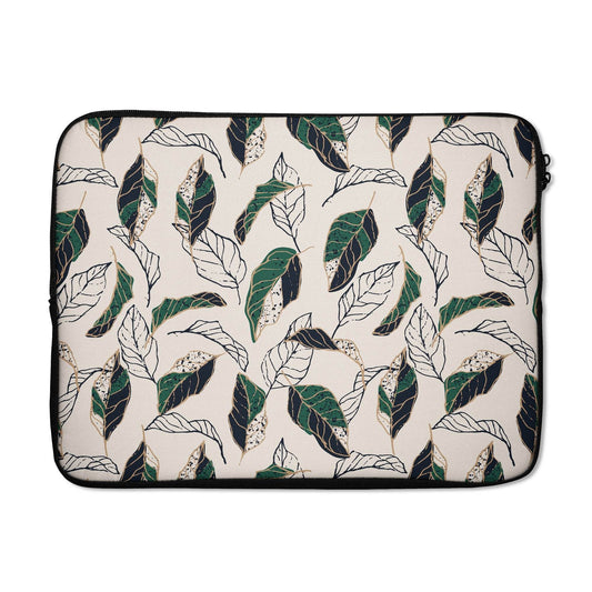 LAPTOP SLEEVE WITH LEAVES - HypeSheriff Europe