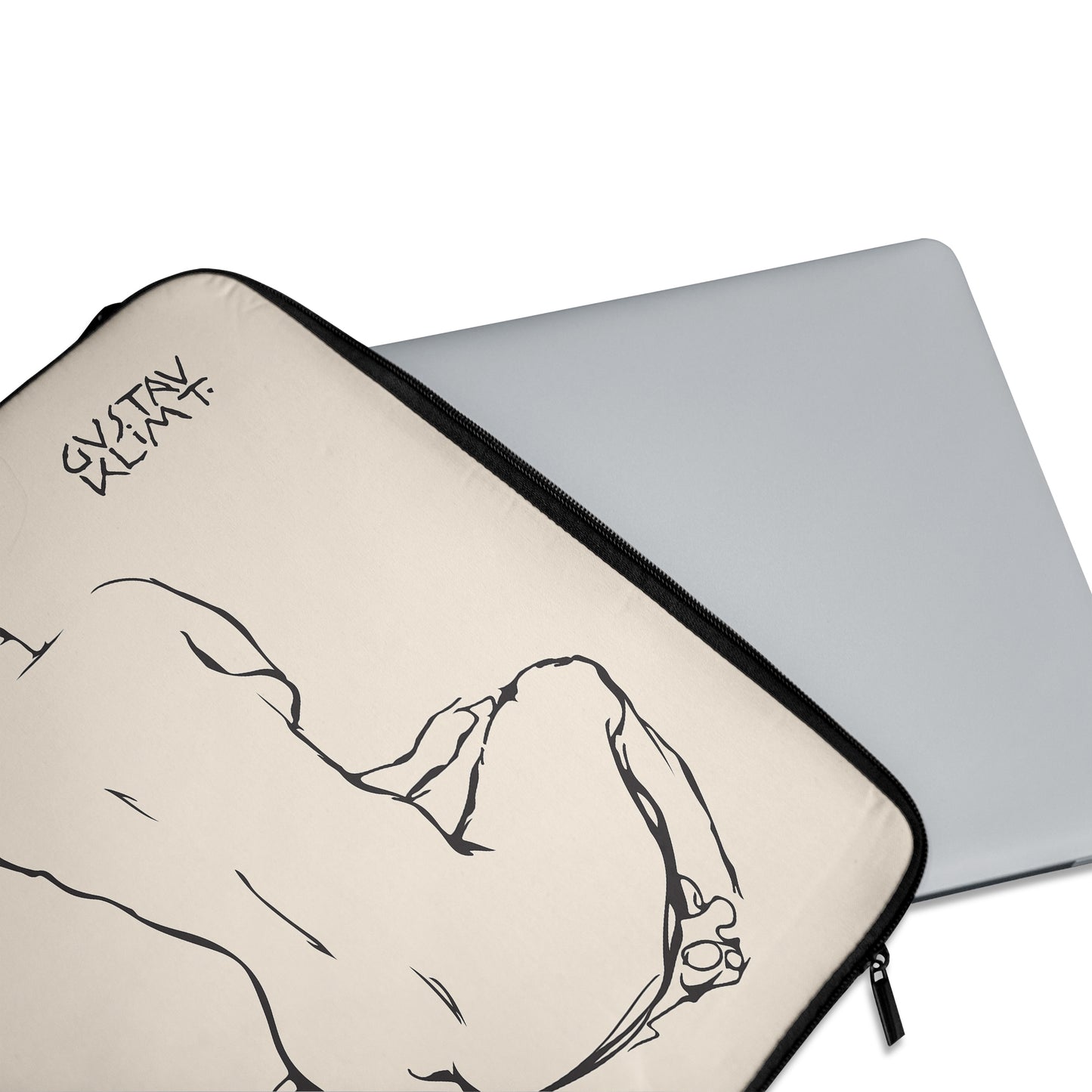 G. Klimt Vintage Drawing Laptop Sleeve