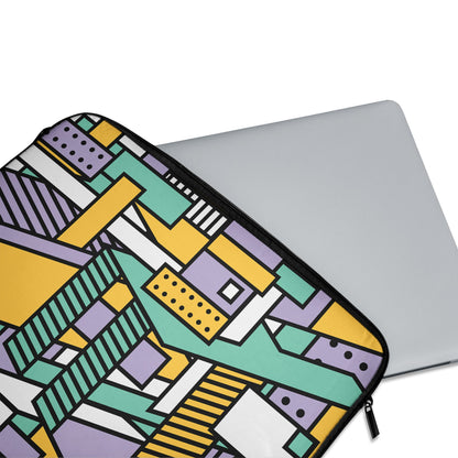 GEOMETRIC ART LAPTOP SLEEVE