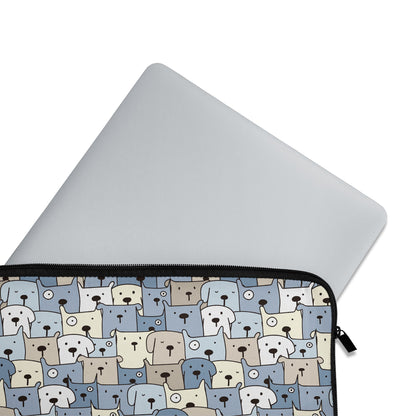 CUTE DOGS LAPTOP SLEEVE