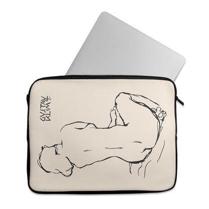 G. Klimt Vintage Drawing Laptop Sleeve