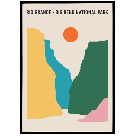 Big Bend National Park Poster Print