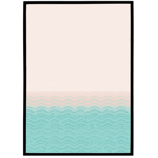 Cute Beach Art Print - HypeSheriff Europe