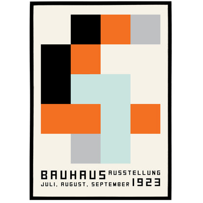 Bauhaus Exhibition 1923 Poster