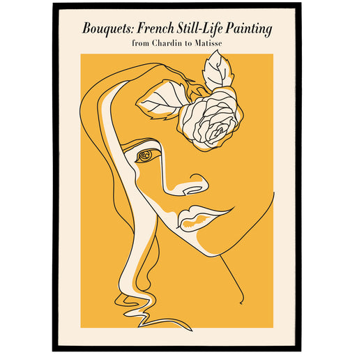 Bouquets: French Still-Life Painting Poster