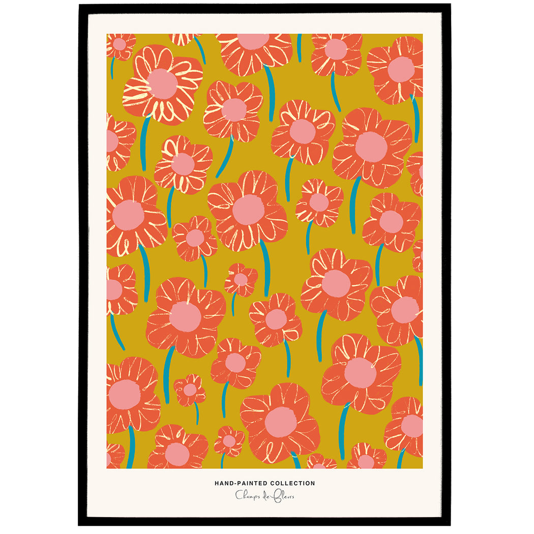 Champ De Fleurs Poster