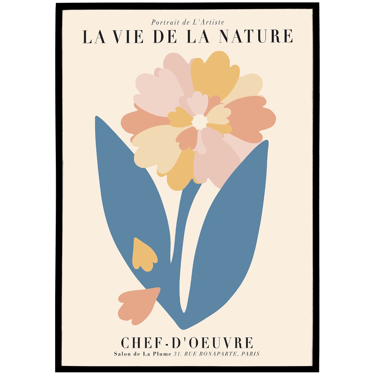 La Vie De La Nature Poster Print