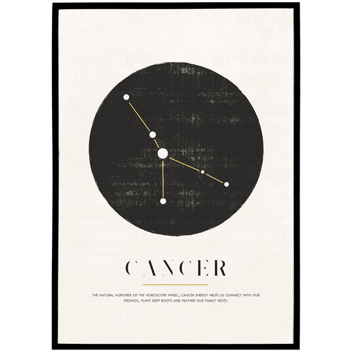 Cancer Zodiac Art Print