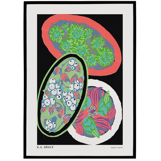 E.A. Seguy Botanical Exhibition Poster