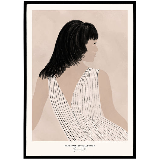 Parisian Chic | Hand-Painted Collection Poster