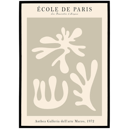 Ecole De Paris Exhibition Poster