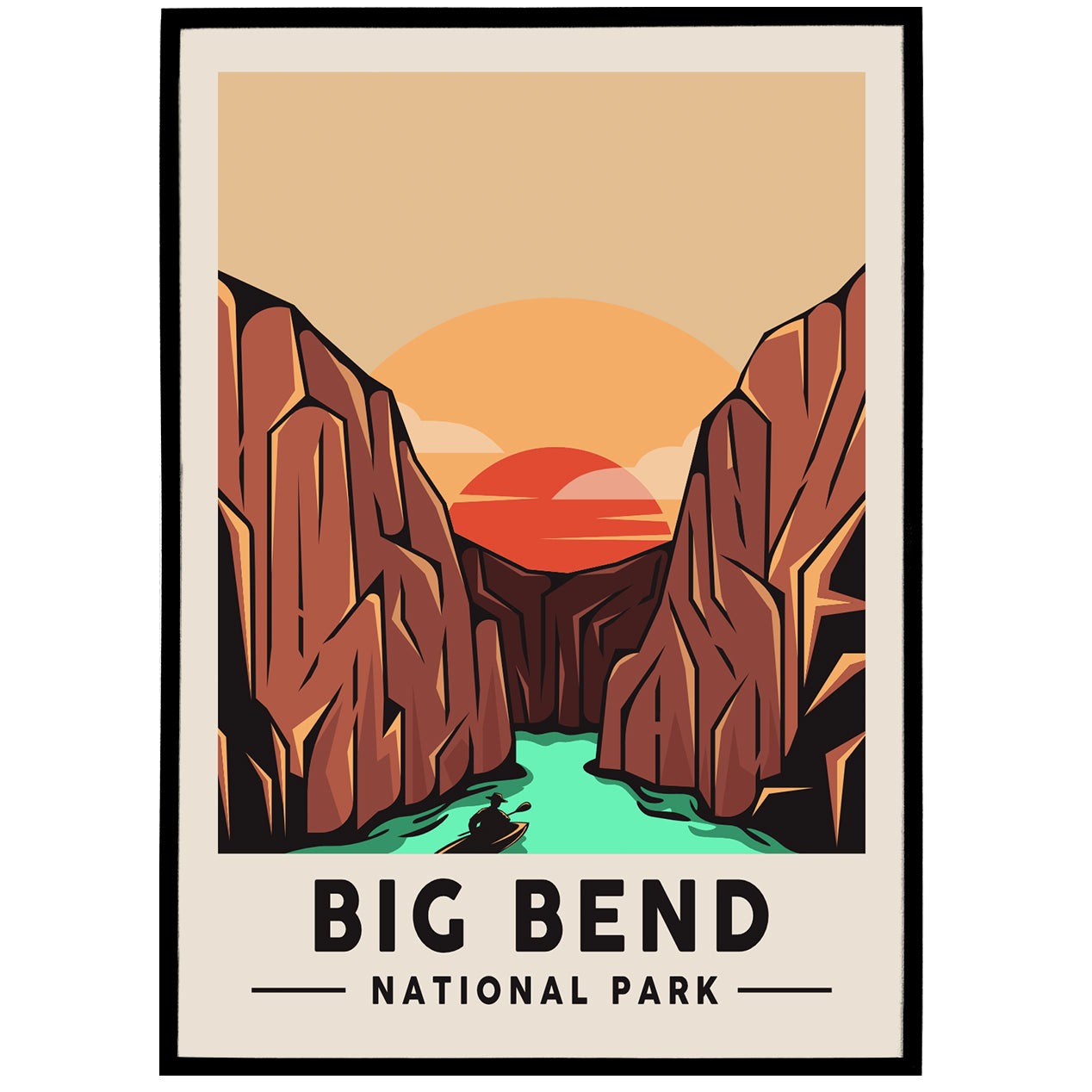 Big Bend National Park Poster