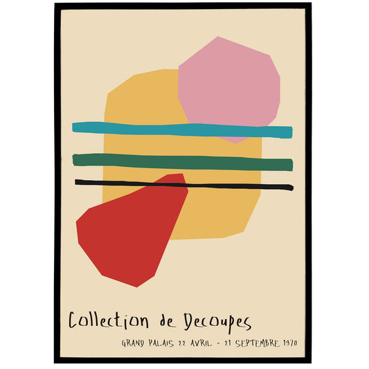 Collection de Decoupes Exhibition Poster