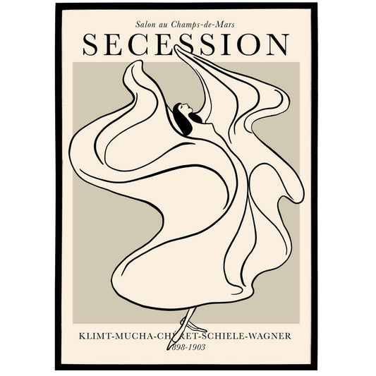 Art Nouveau - Secession Print - HypeSheriff Europe