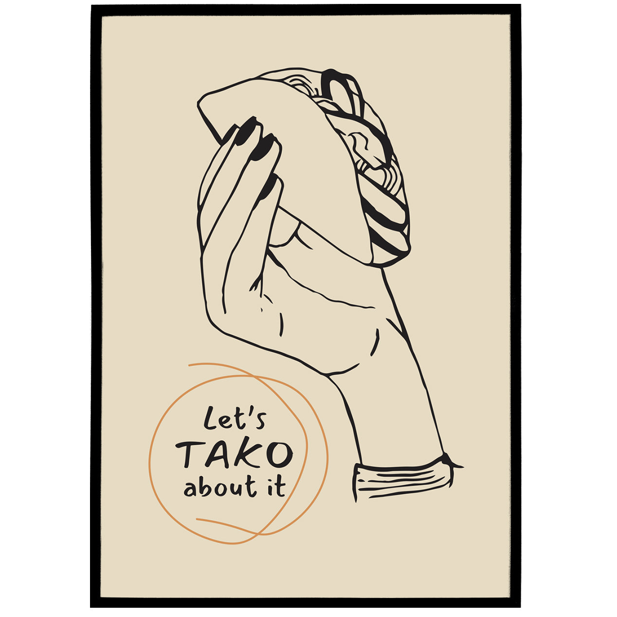 Let's Tako about It Poster