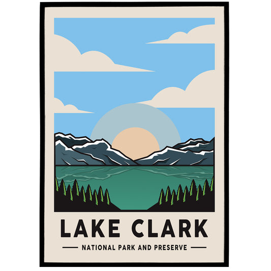 Lake Clark National Park and Preserve Poster