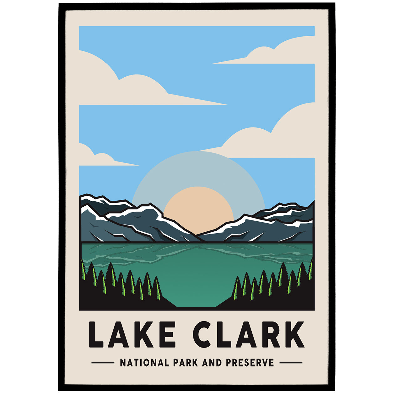 Lake Clark National Park and Preserve Poster