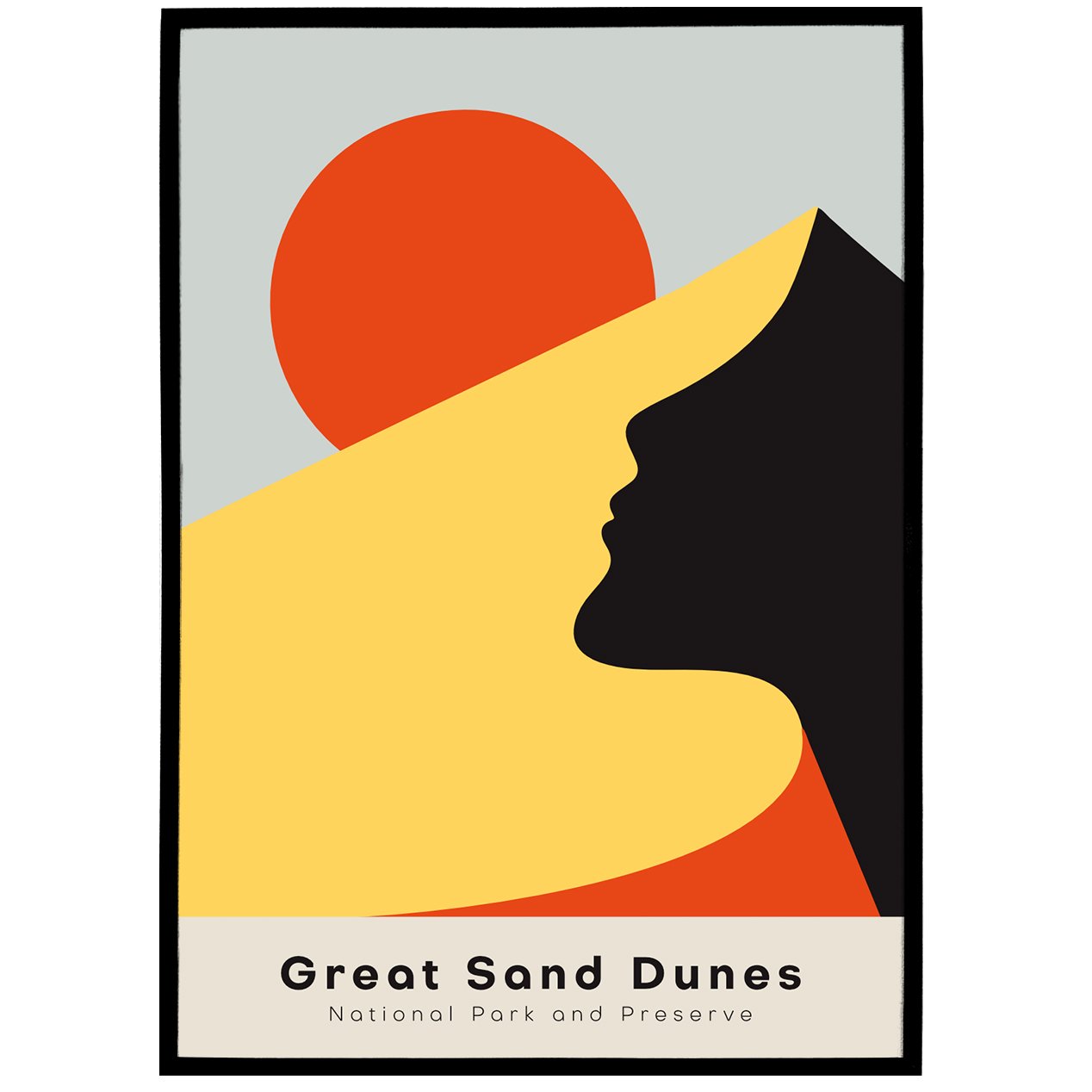 Poster Great Sand Dunes National Park and Preserve