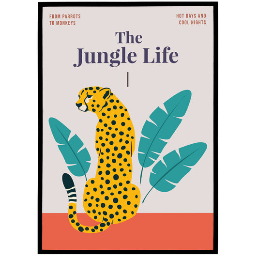 The Jungle Life Magazine Poster