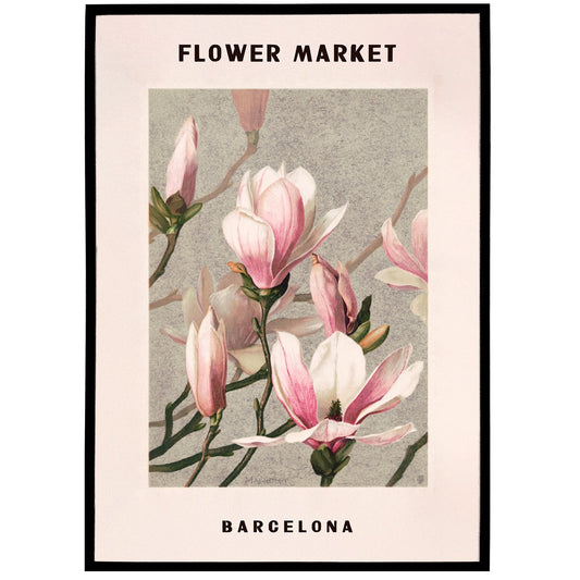 Barcelona Flower Market