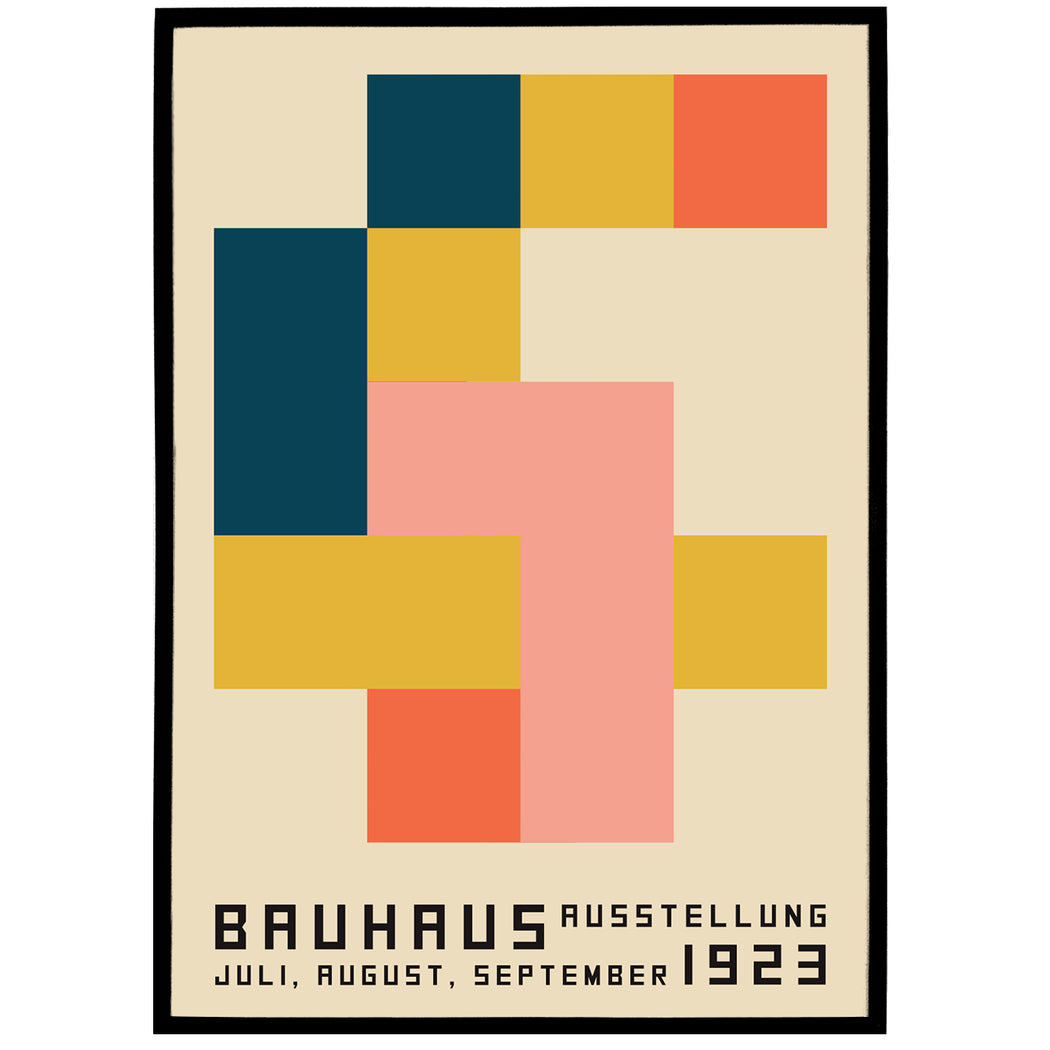 Geometric Bauhaus Exhibition