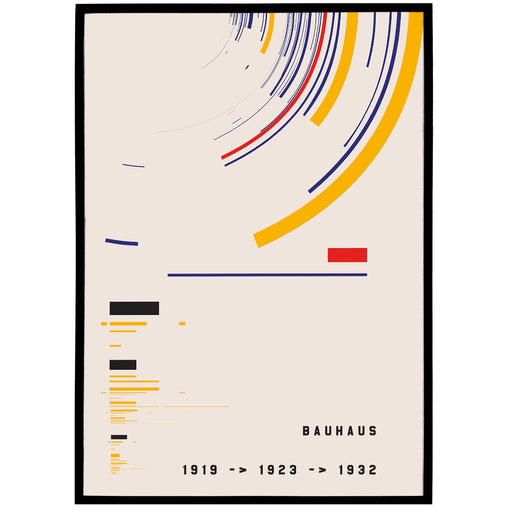Vintage Bauhaus Poster - Shop posters, Art prints, Laptop Sleeves, Phone case and more Online!
