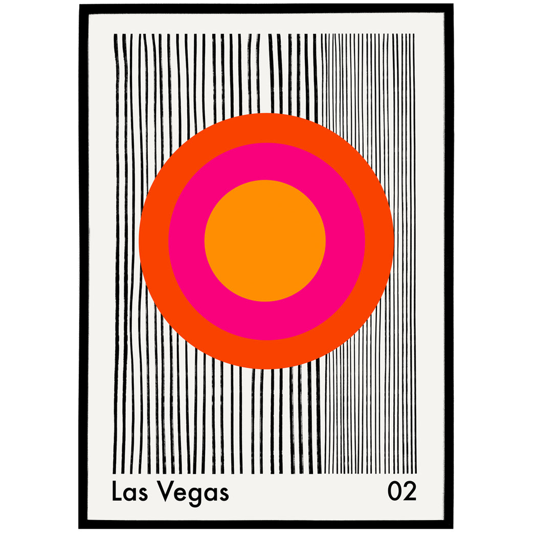 Las Vegas Minimalist Poster