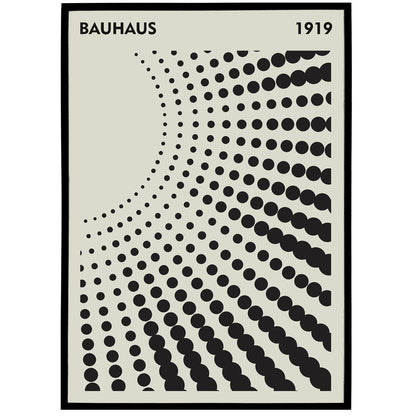 Bauhaus Dots Print