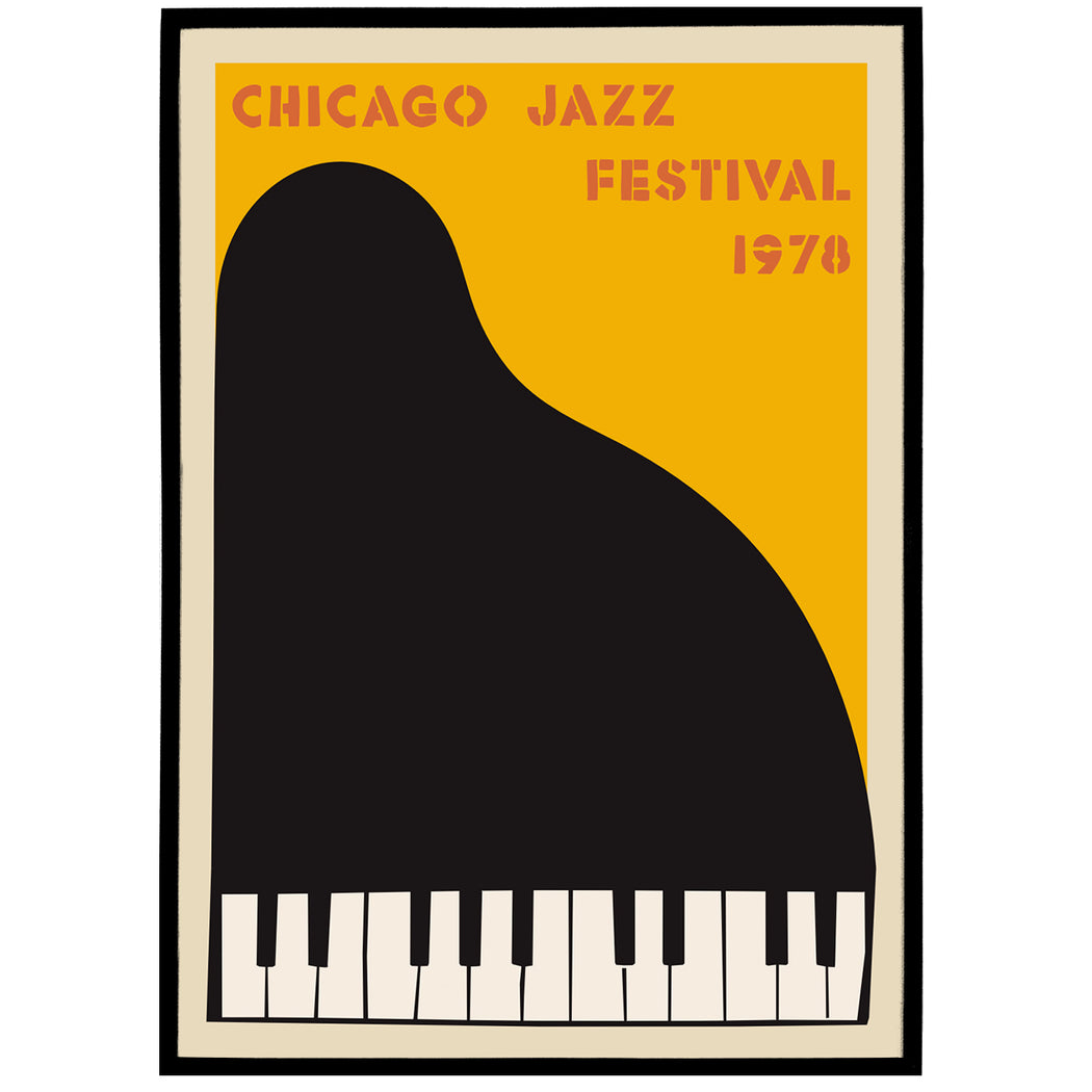 1978 Chicago Jazz Festival Poster