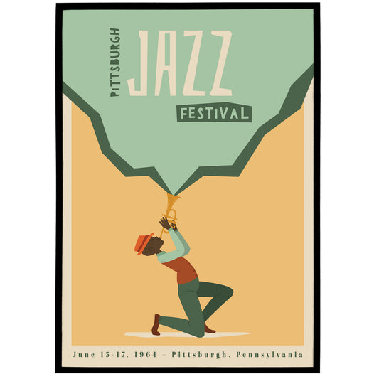 Pittsburgh Jazz Festival Poster