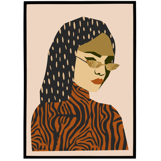 Abstract Fashion Poster