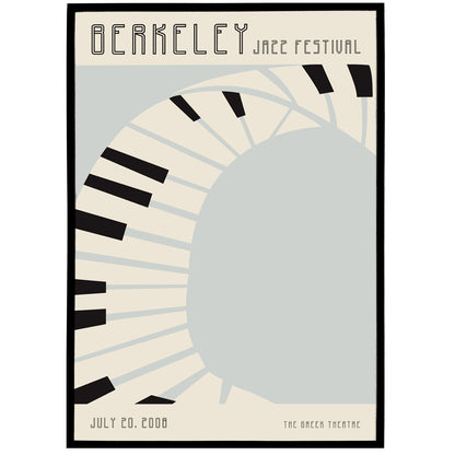 Poster Print for 2008 Jazz Festival