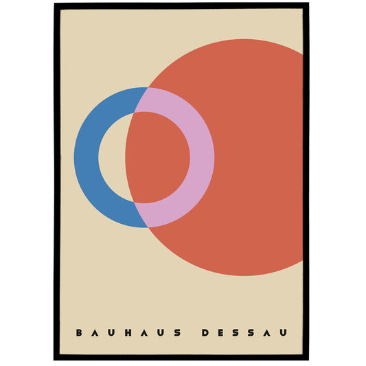 Bauhaus Sun Poster