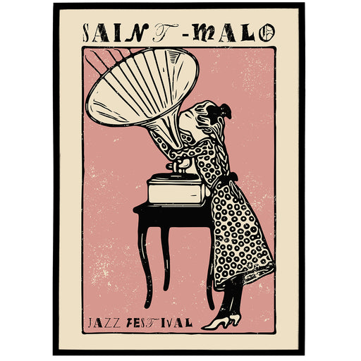 Saint-Malo Jazz Festival Poster