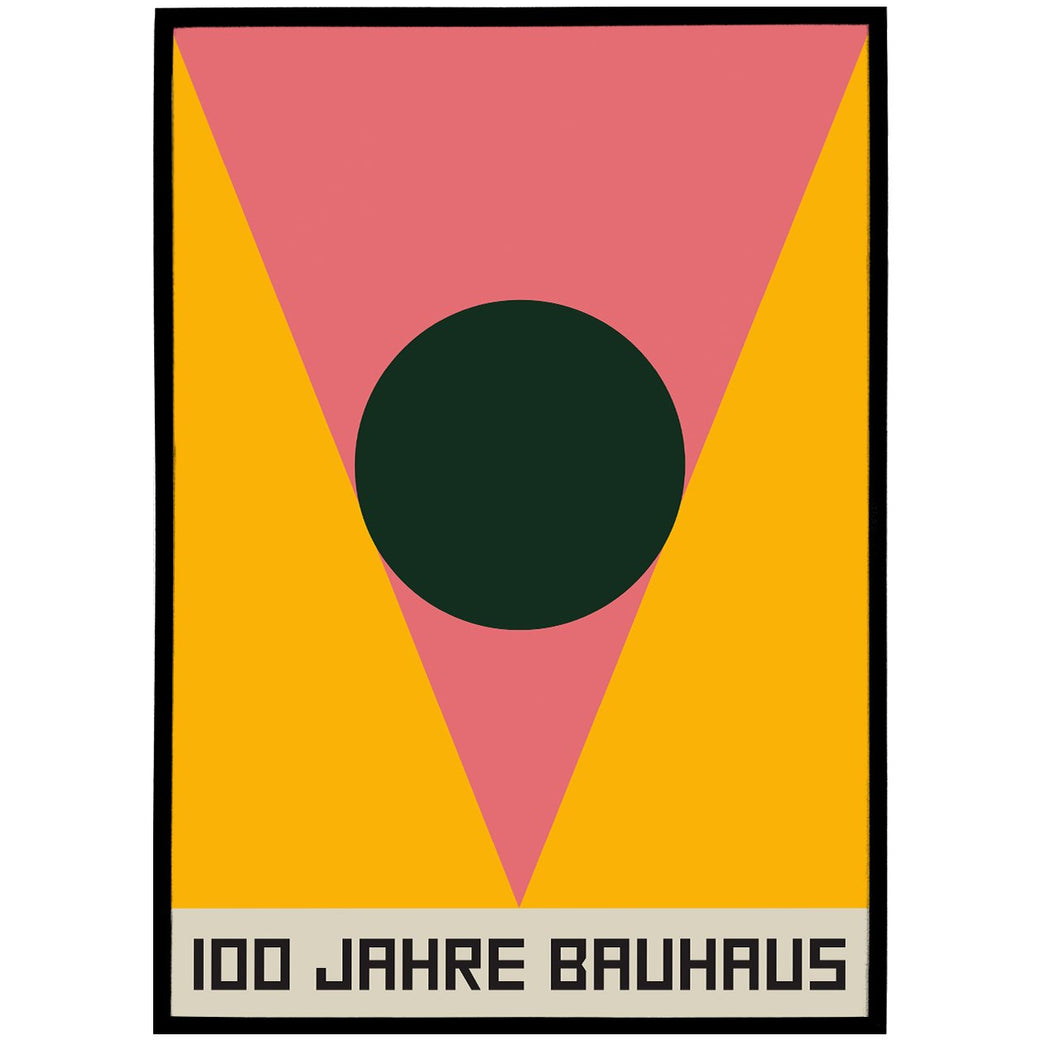 Geometric Bauhaus Poster - Shop posters, Art prints, Laptop Sleeves, Phone case and more Online!