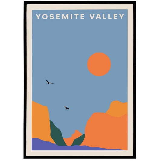 Yosemite Valley Poster - National Park